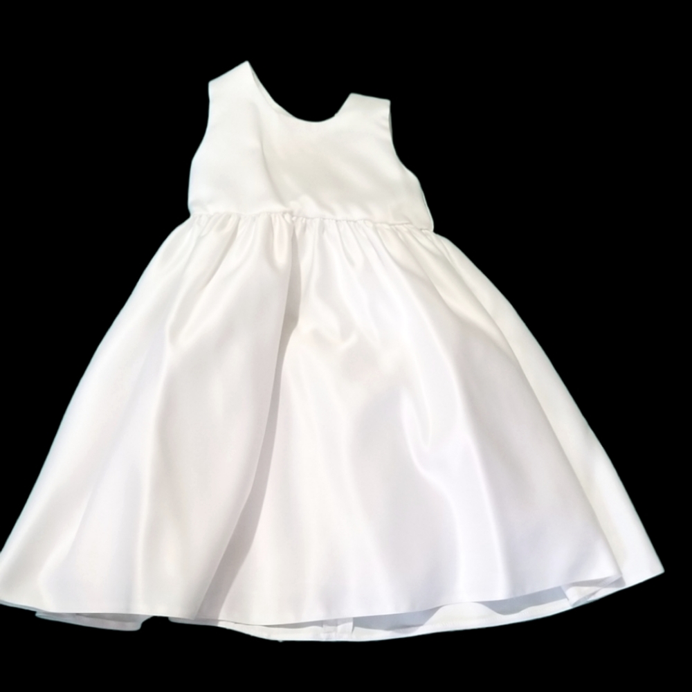 24m White Christening Dress